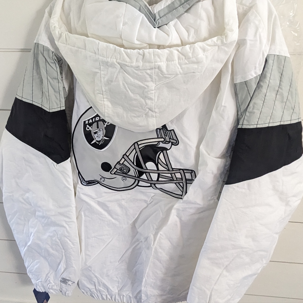 NEW Rare Vintage Raiders STARTER Pullover